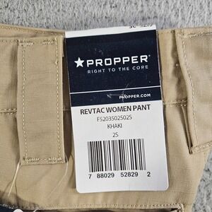 New Propper RevTac Pants Women Khaki‎ Size 2 S Inseam 28